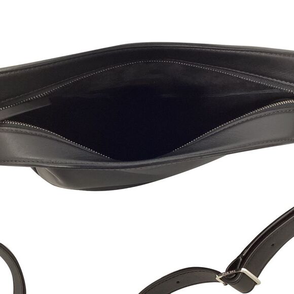 Pre Loved The Row Vintage Leather Shoulder Bag Women black Shoulder Bags - Picture 8 of 8